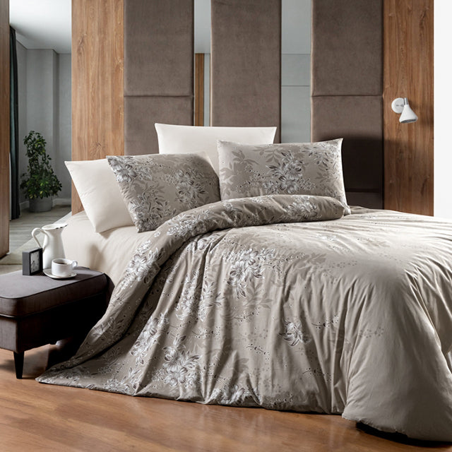 Спално бельо с 2 плика от Ранфорс памук - RUMISA SOIL