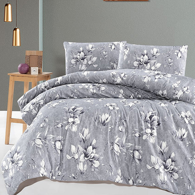 Спално бельо с 2 плика от памук Ранфорс - Marea Quicksilver