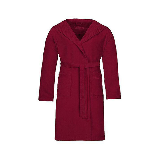 Женски халат Vossen – тъмночервен