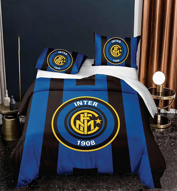 Футболно спално бельо от 100% памук – Inter