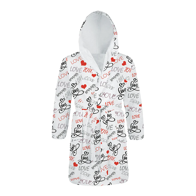 Юношески халат – LOVE