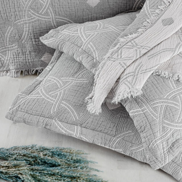 Луксозна кувертюра от 3 части - MONTELA GREY - BDS-311