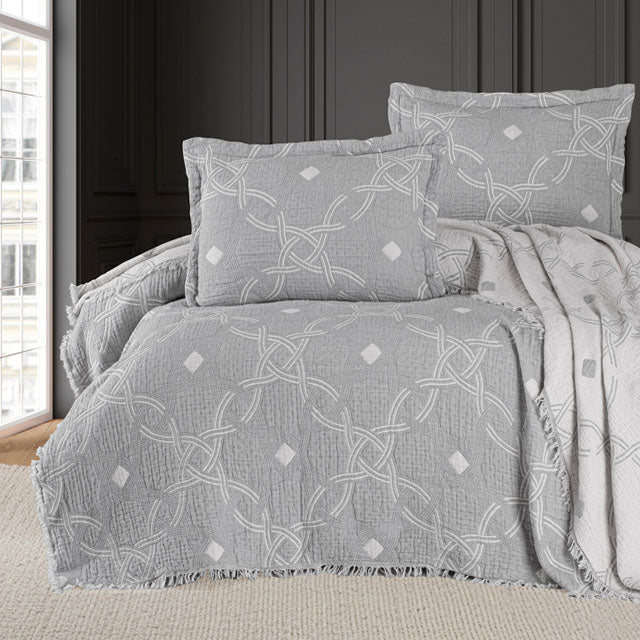 Луксозна кувертюра от 3 части - MONTELA GREY 