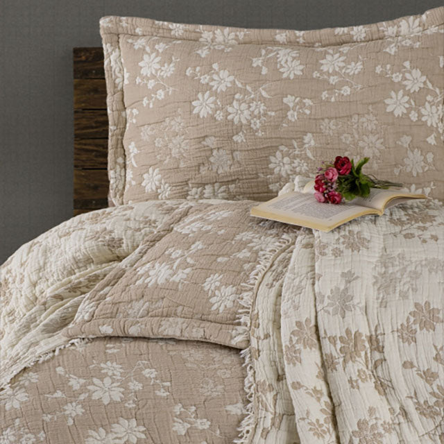 Луксозна кувертюра от 3 части - SIENTA CAPPUCCINO - BDS-323