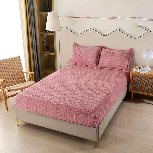 Спално бельо с ластик Cocolino – розово