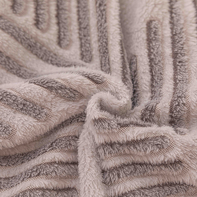 Спално бельо Cocolino - бежово с линии