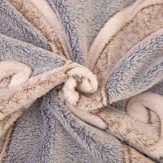 Спално бельо с ластик Cocolino – сиво с орнаменти