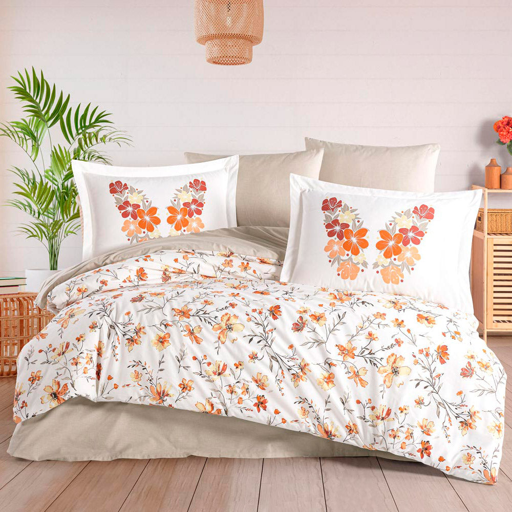 Спално бельо поплин - Hobby Belis - Orange