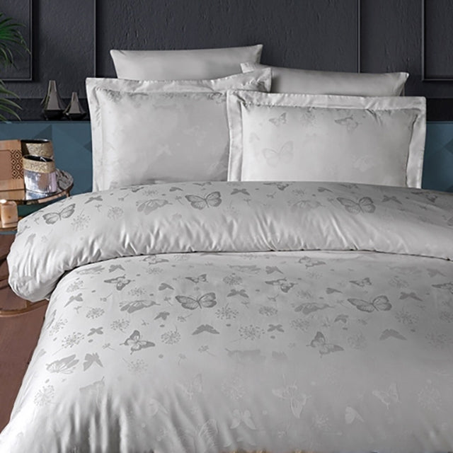 Луксозно спално бельо от Жакард Сатен - Corina Sand