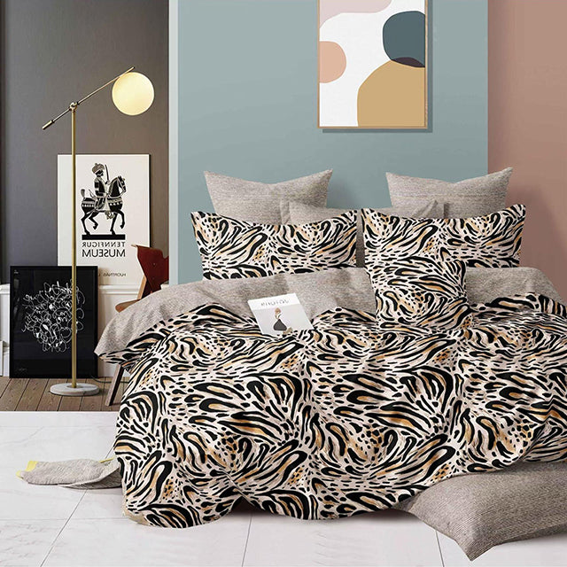 Спално бельо от 100% памук – с животинска шарка