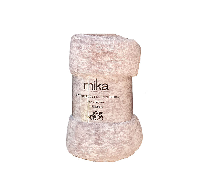 Поларено одеяло Mika - розово