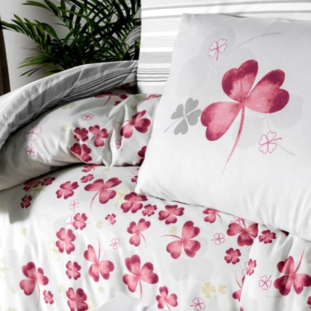 Спално бельо с 2 плика от Ранфорс памук - CHANCE POWDER